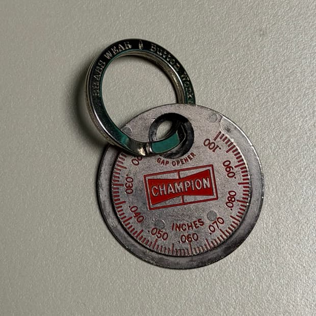 챔피온 빈티지 키링