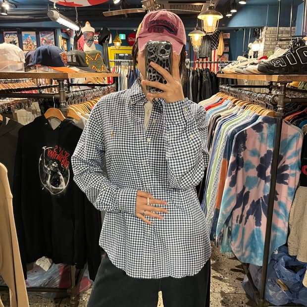 POLO 폴로 랄프로렌 깅엄체크 셔츠