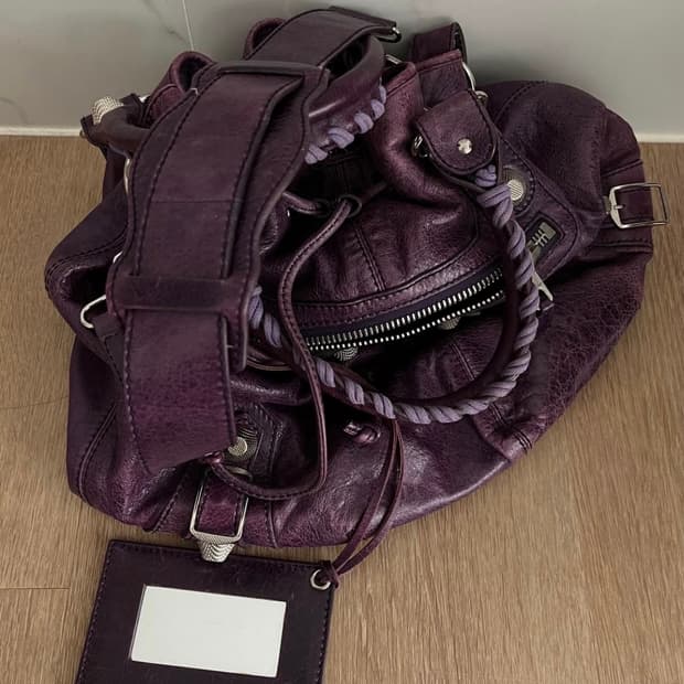 Balenciaga Motorcycle Bag 발렌시아가 모터백 딥퍼플