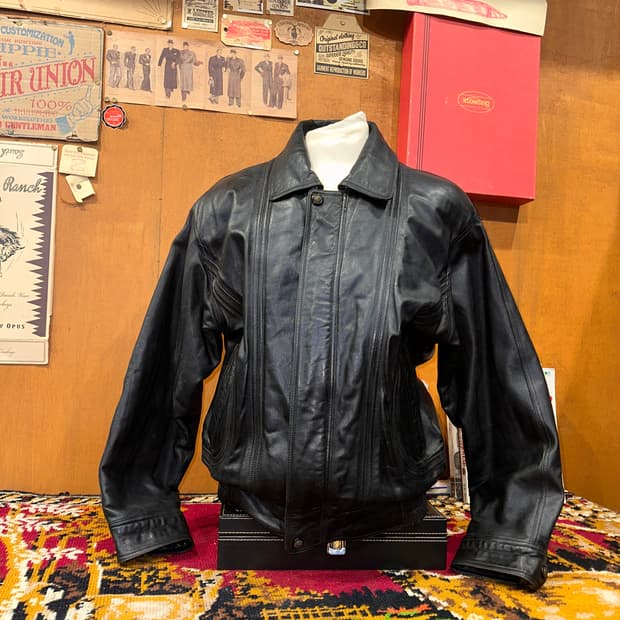 ( L-XL ) 가죽자켓 레더자켓 봄버자켓 항공점퍼 푸퍼자켓 양가죽