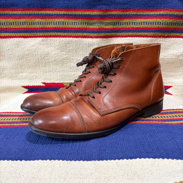 Argis side zip leather boots / 제패니즈 레더부츠