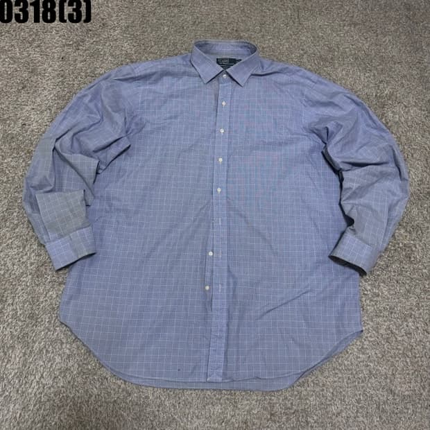 폴로 랄프로렌 체크 긴팔셔츠