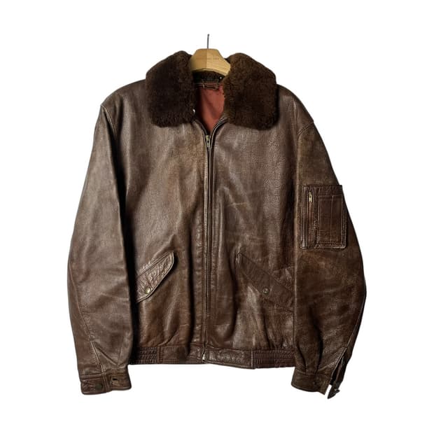 [JPN] 빈티지 리얼레더 무스탕 자켓