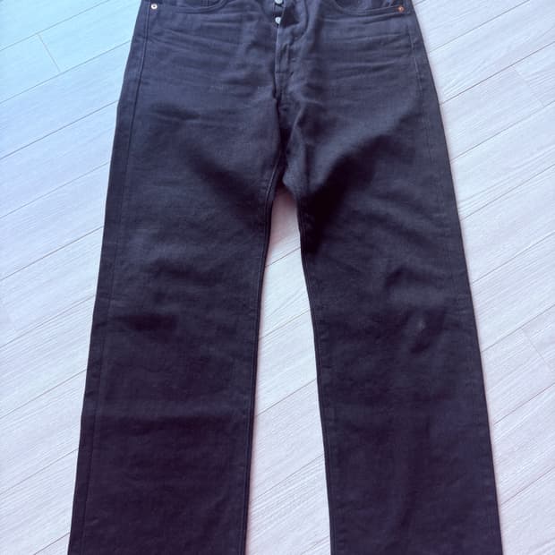 rrl 더블알엘 빈파포 블랙온블랙 34/32 노수선