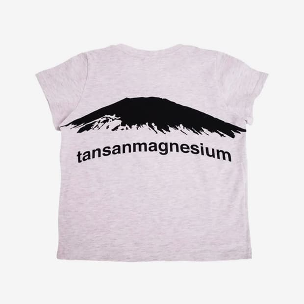 탄산마그네슘 마운틴 티셔츠 라이트 핑크