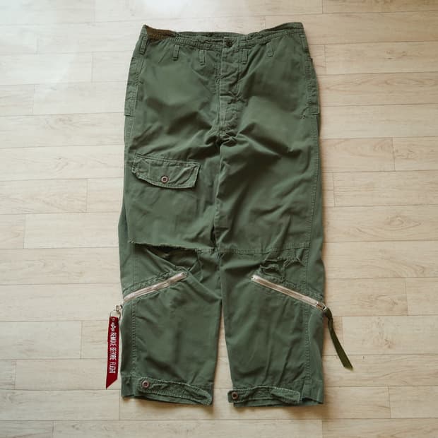 알파 인더스트리 x 424 x 슬램잼 m-65 팬츠