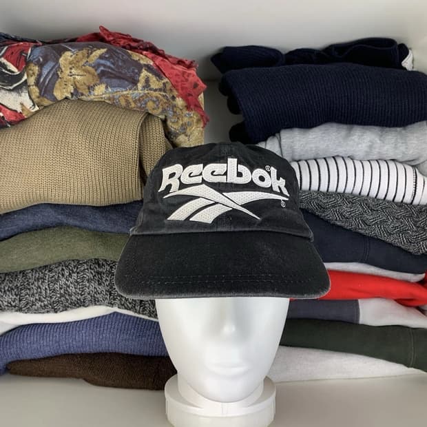 빈티지 리복 빅로고 캡 미국 구매 상품