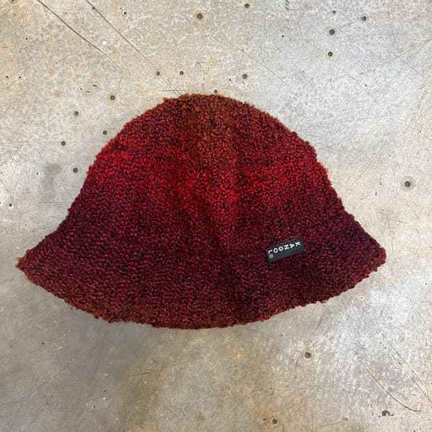 빈티지 캉골 그라데이션 부클 버킷햇