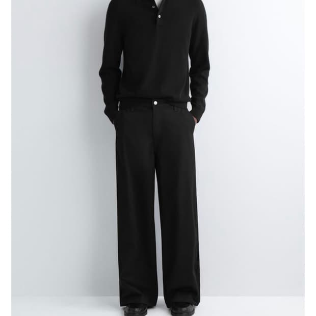 cos 와이드 블랙데님