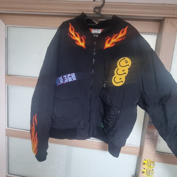 스티그마 플레임 오버사이즈 MA-1자켓