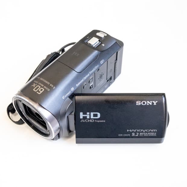 Sony HDR -CX670 / 빈티지 디지털 캠코더 
