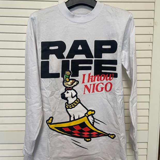 Nigo x Victor Victor, White sleeve 흰 긴팔