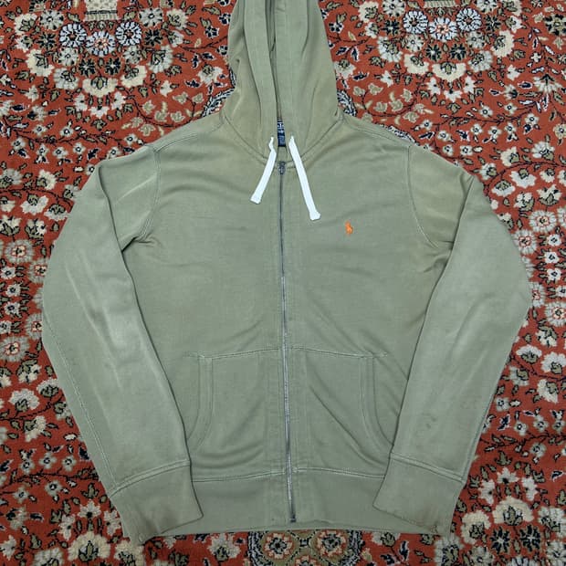 [M] 폴로 랄프로렌 연카키그린 후드집업