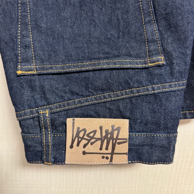 스투시 릴렉스드 데님 진