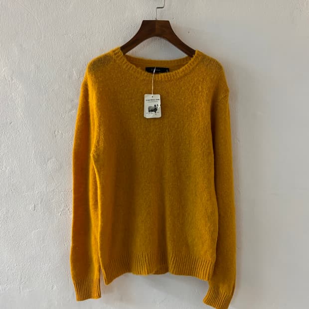 레이지 블루 니트