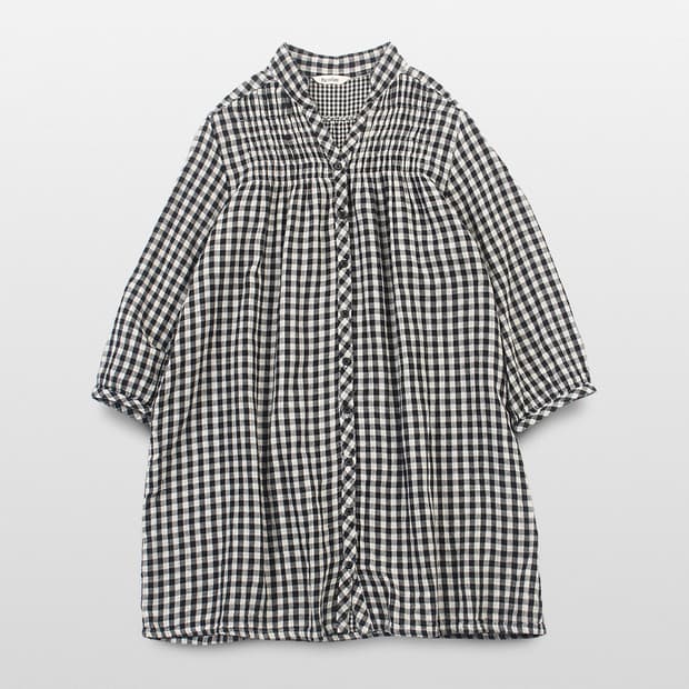 PUR COLORE Gingham Check One Piece 