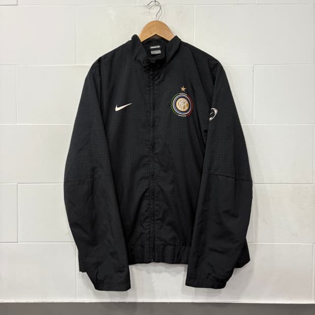 나이키 인터밀란 펀칭 블랙 바람막이