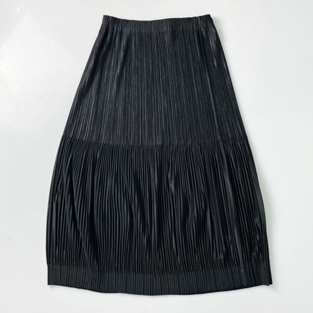 이세이미야케 플리츠 A라인 벌룬 스커트 PR1601