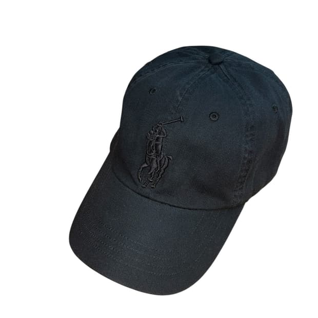 폴로 랄프로렌 빅포니 블랙 볼캡 