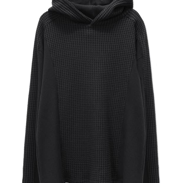이그노타 CORE:13 PANELED HOODIE (BLACK)