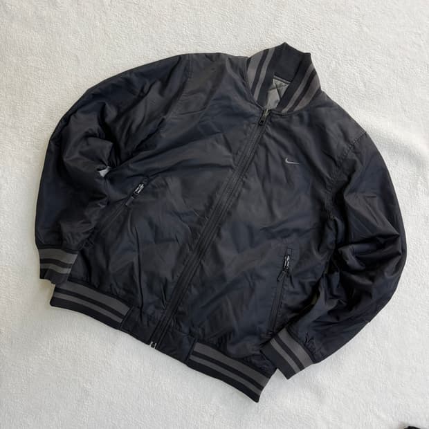 L 나이키 리버시블 봄버 자켓 0326T