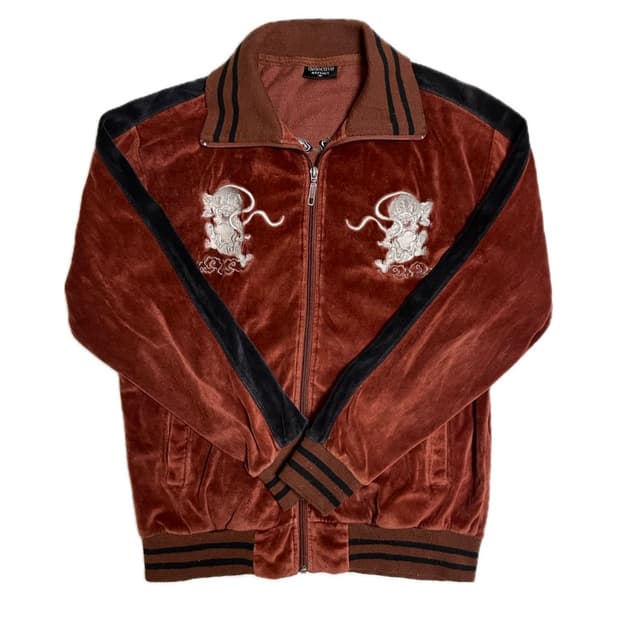 Detective struct 오리엔탈 져지 스카잔 스카쟌 펑크 y2k