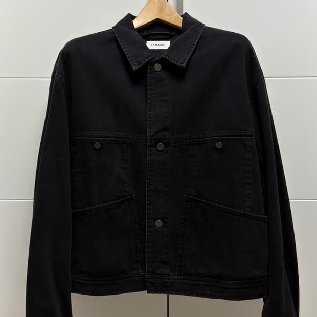 르메르 4포켓 블루종 데님 자켓 L size