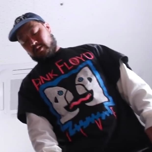 빈티지 핑크플로이드 밴드티 XL