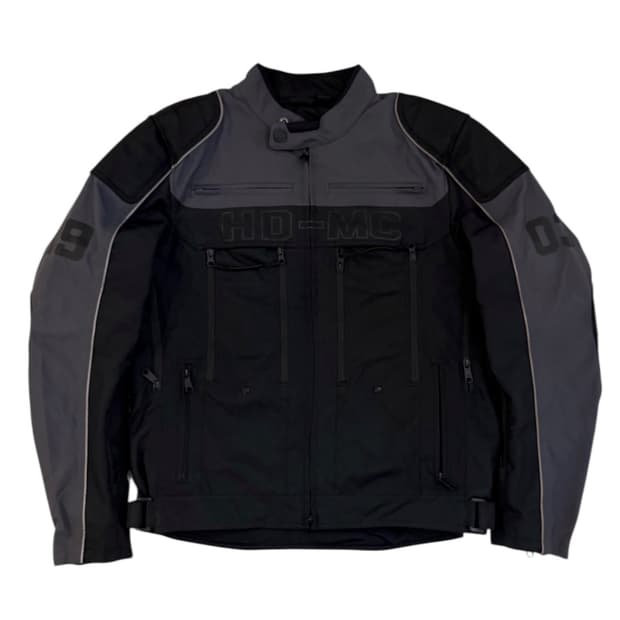 할리데이비슨 스위치백 라이딩 자켓 블랙 차콜