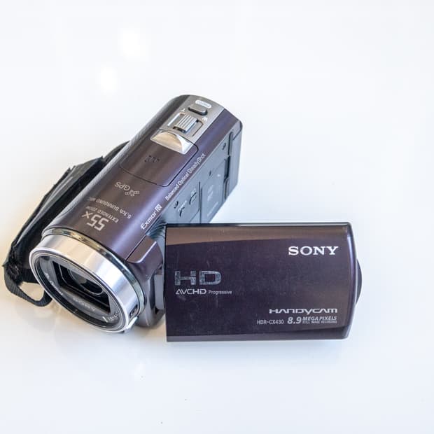 Sony HDR-CX430V / 빈티지 디지털 캠코더