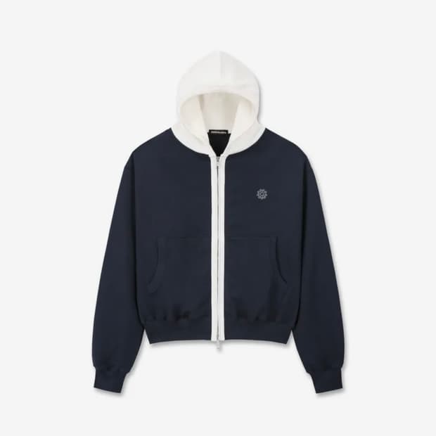 9999아카이브 Binding Panel 후드 집업