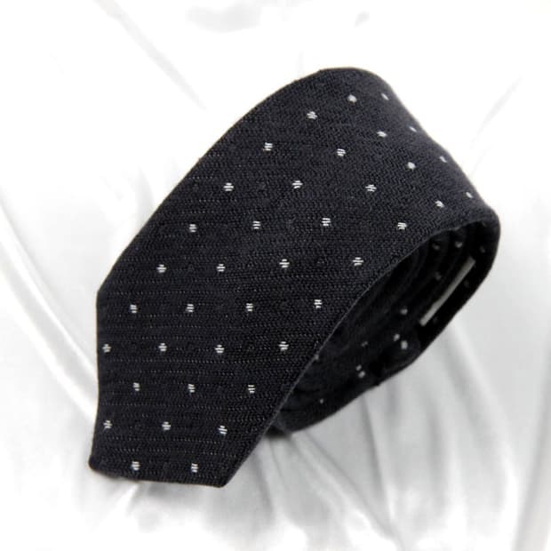 지오지아 A+등급 7.7cm 니트 남자 넥타이