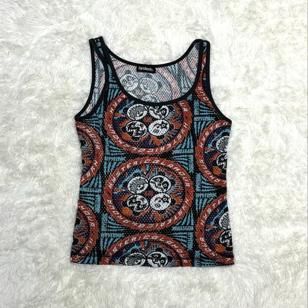 Hysteric glamour 키스 판다 슬리브리스