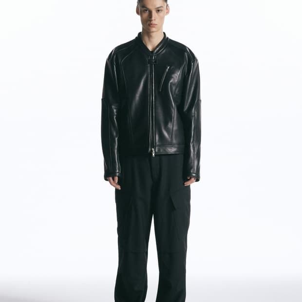 INSILENCE 울 카고 팬츠 BLACK