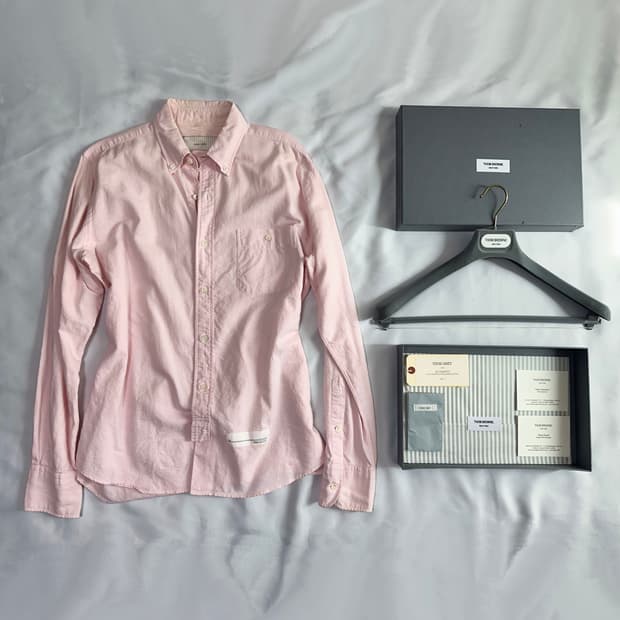 톰그레이 by톰브라운 코튼 버튼다운 캐주얼 셔츠