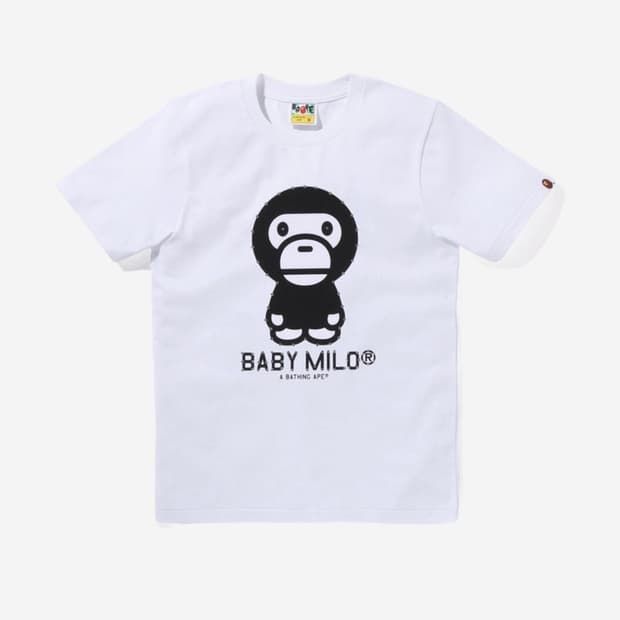 (w) bape 베이프 크리스탈 스톤 마일로 티셔츠