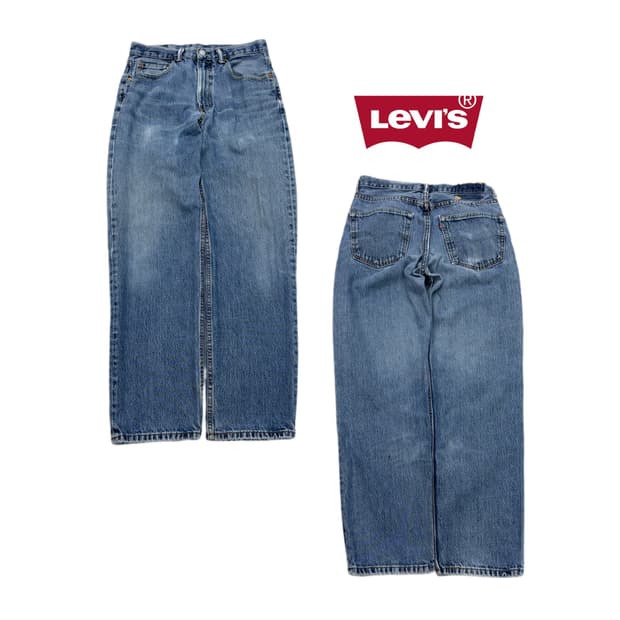 리바이스 569 새깅 워싱 스케이터 데님팬츠