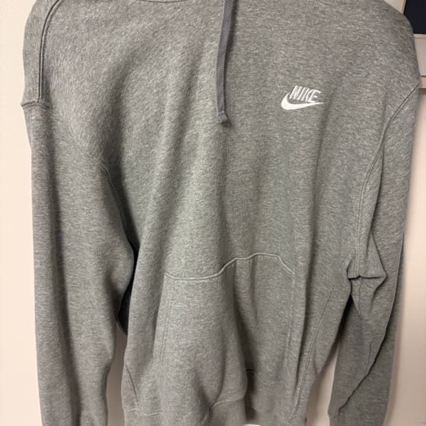 나이키 회색 후드 m 사이즈