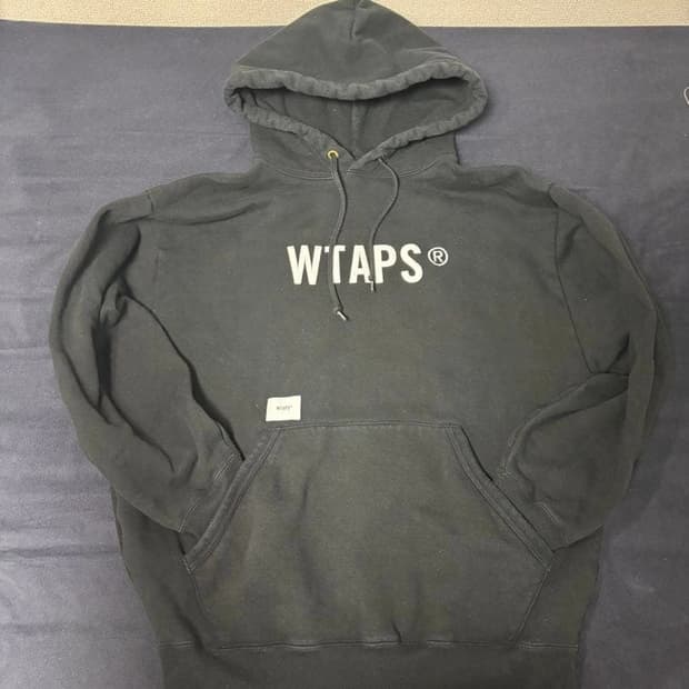 더블탭스 아카데미 로고 후드티