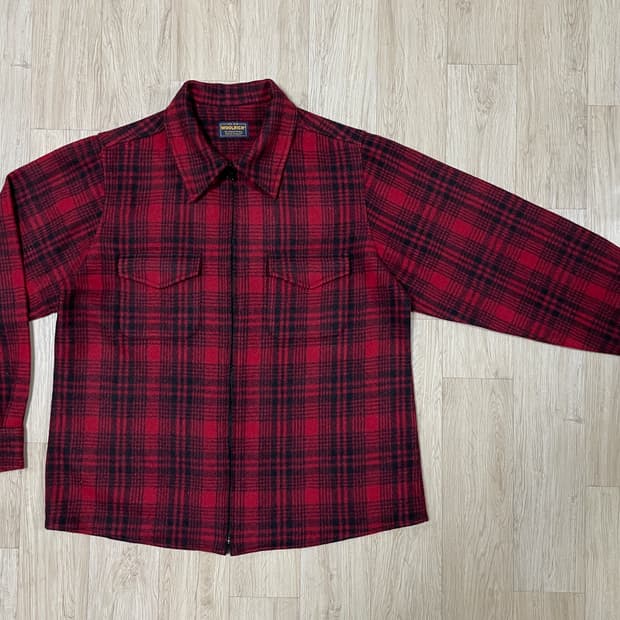 100) 울리치 체크 울 스포츠 자켓(RRL&LVC&폴로)