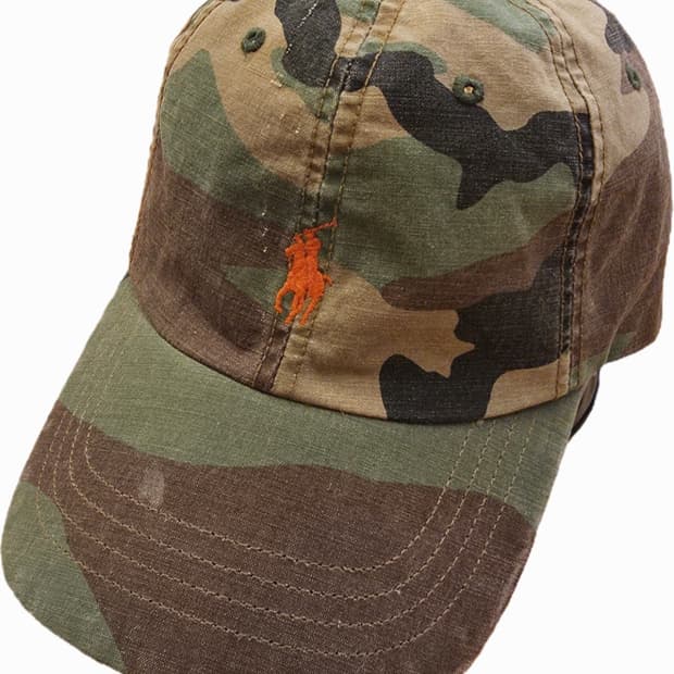 폴로 랄프로렌  볼캡 카모
