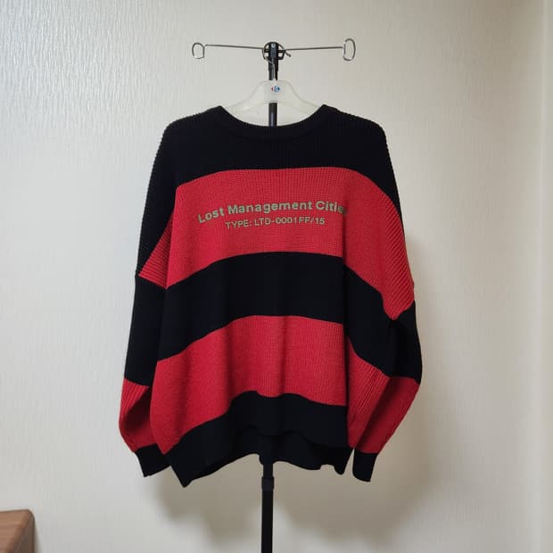 LMC 스트라이프 니트 2사이즈