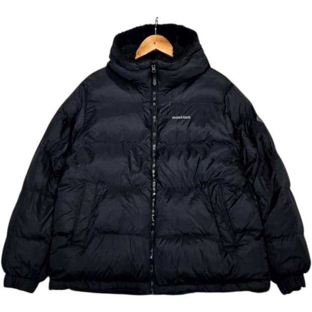 몽벨 리버시블 패딩 점퍼 
