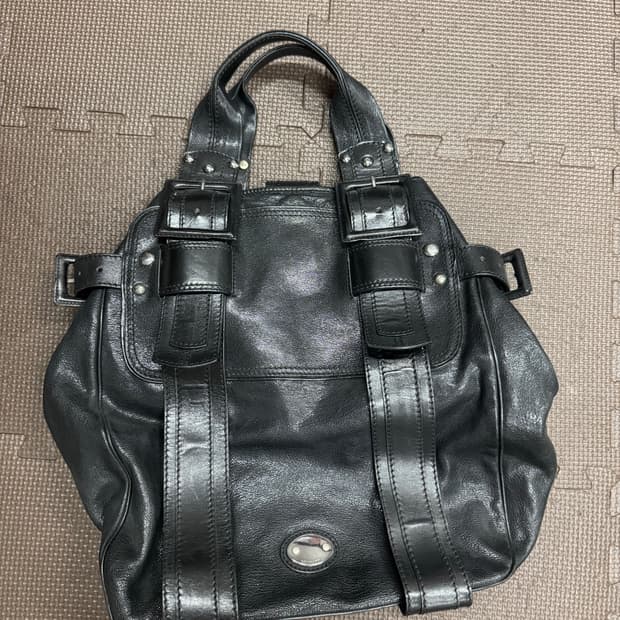 Costume National 벨티드 백