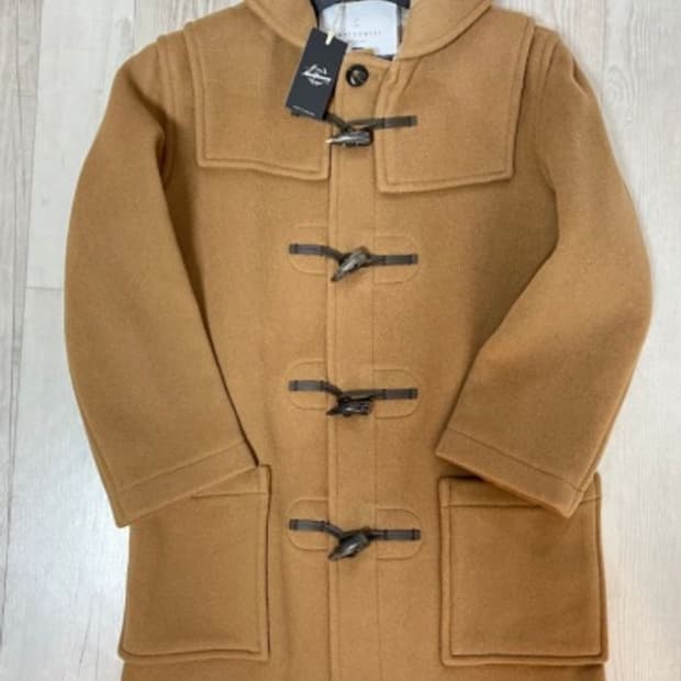 몽고메리 카멜 더플코트 사이즈40(100-105추천)