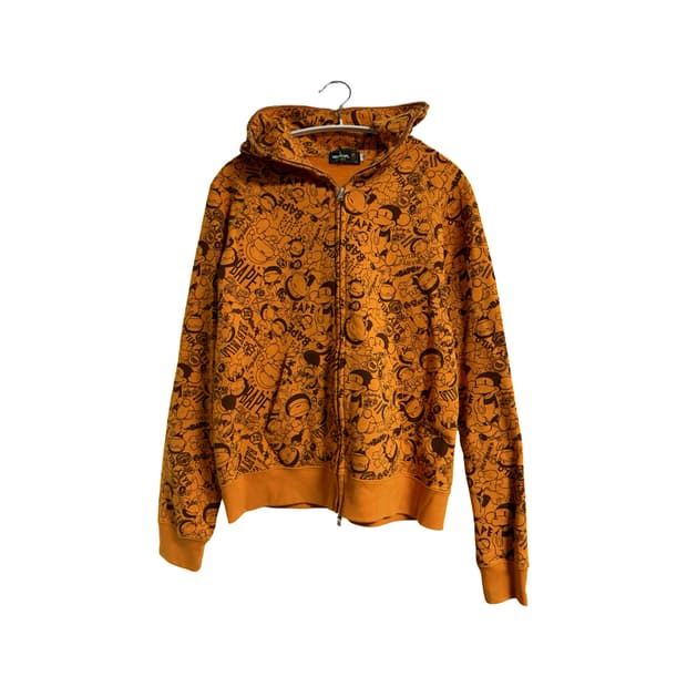 베이프 OG 마일로 후드 집업