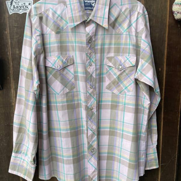 1980-90's Vintage Wrangler Western Shirt