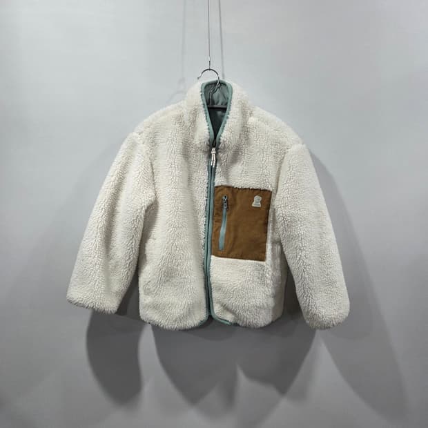 네파 키즈 리버시블 양털 플리스 자켓 130