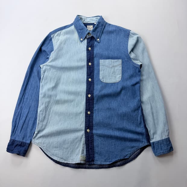 Orslow 오어슬로우 크레이지 데님 샴브레이 셔츠