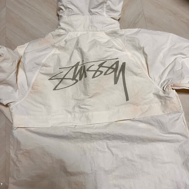 스투시 웨이브 다이 비치쉘 자켓 바람막이L 새상품